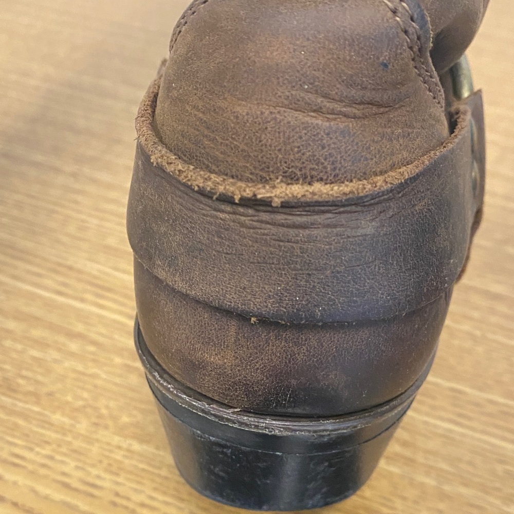 Brown Leather Frye Western Boots - Picture 16 of 16